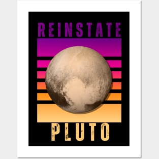 Reinstate Pluto Posters and Art